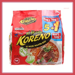 Thùng 30 Mì Koreno Vị Bò Cay 75g