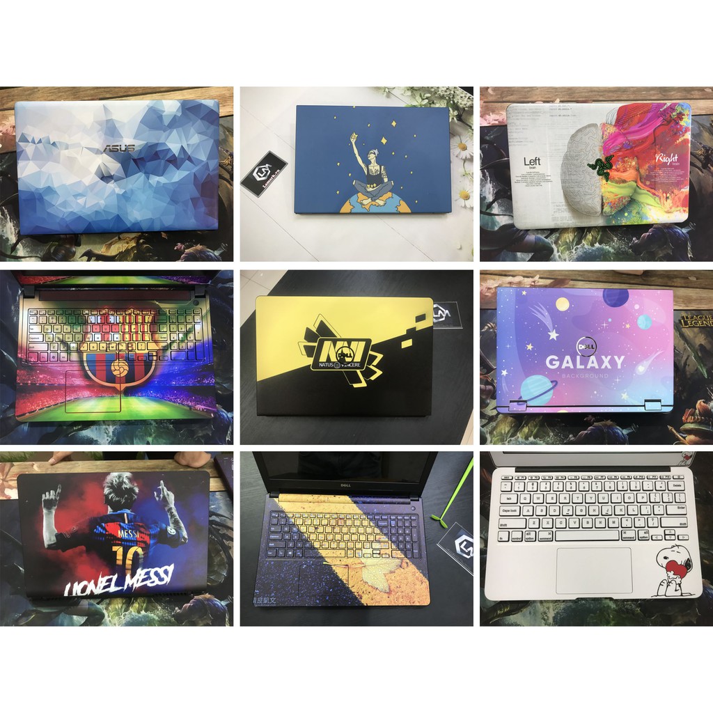 skin dán laptop cắt chuẩn theo từng máy ( có thể tự dán tại nhà ) | BigBuy360 - bigbuy360.vn