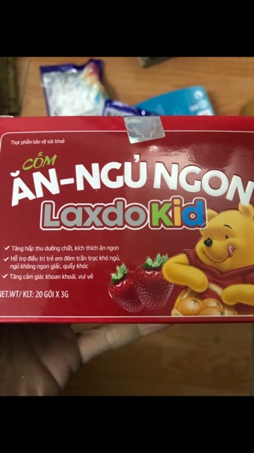 CỐM BỔ LAXDOKID GIÚP BÉ ĂN NGON,NGỦ TỐT