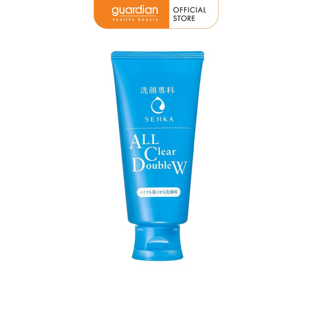 Sữa Rửa Mặt Tẩy Trang Senka All Clear Double Wash (120g)