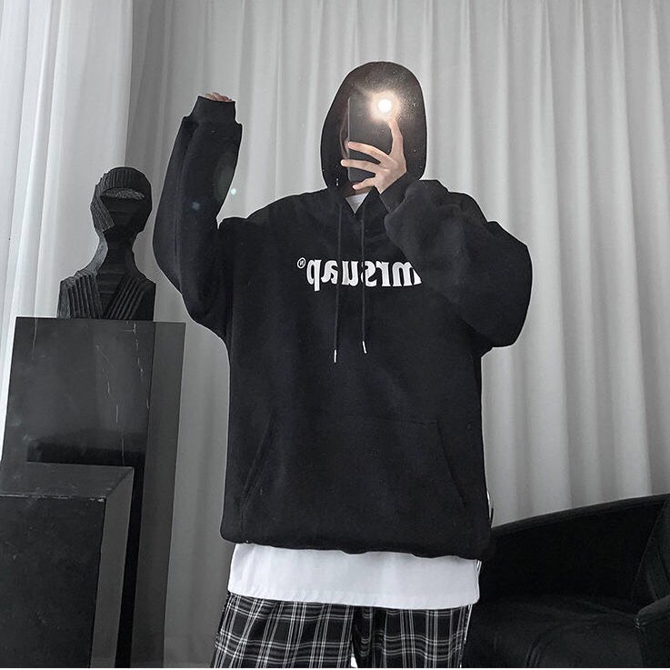 Áo Hoodie Nam Nữ Vải nỉ Form Rộng Không Xù Lông Unisex