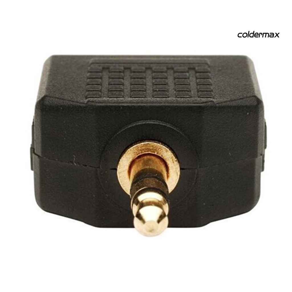 COLD ＊  3.5mm 1 to 2 Double Earphone Headphone Y Splitter Cable Cord Adapter Jack Plug