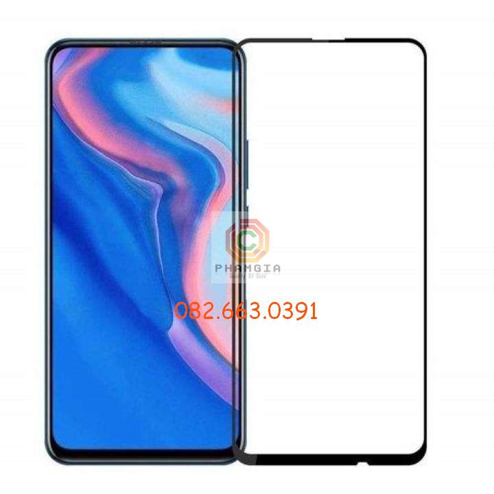 Kính cường lực Huawei Y9S full màn hình, full keo, siêu chuẩn