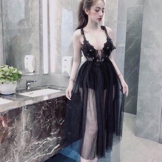 ❌Đầm công chúa phối ren tk