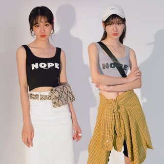 Áo ba lỗ croptop 4 màu.