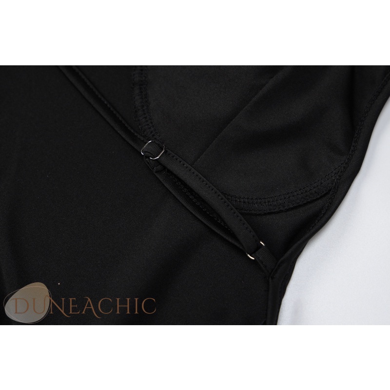 DUNEA Đầm hai dây hở lưng thời trang gợi cảm dành cho nữ