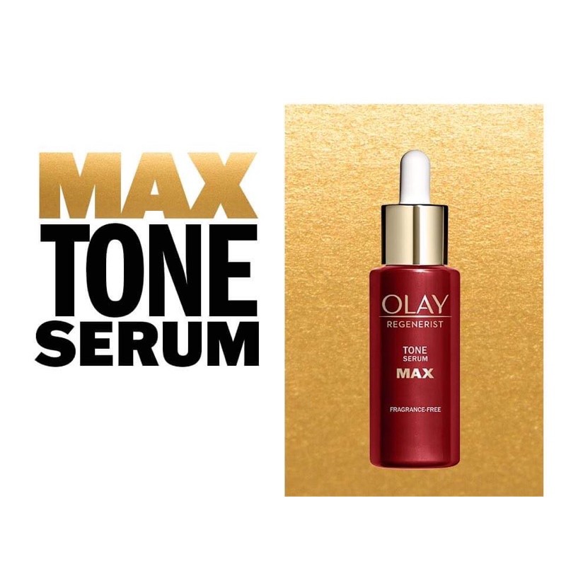 [Hàng Mỹ]Tinh Chất Làm Trắng Sáng Da Olay Tone Serum Max Fragrance Free 40ml