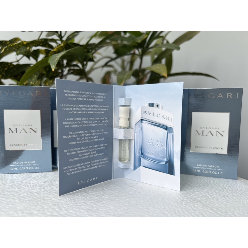 Nước hoa Vial BVLgari Man Glacial Essence