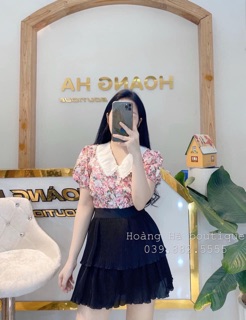 Áo hoa cổ cánh sen siêu hot (video)