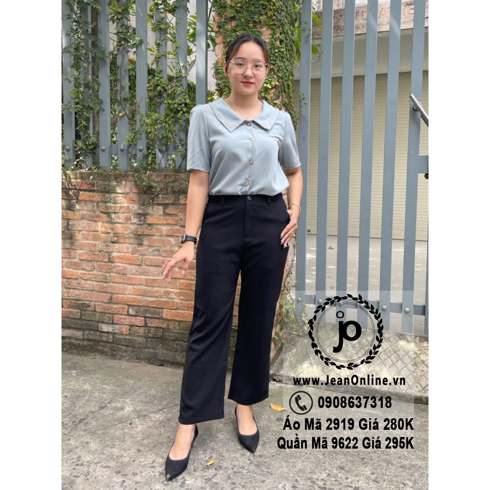 BIGSIZE - Quần tây ống suông  thời trang ngoại cỡ từ 60kg đến 85kg