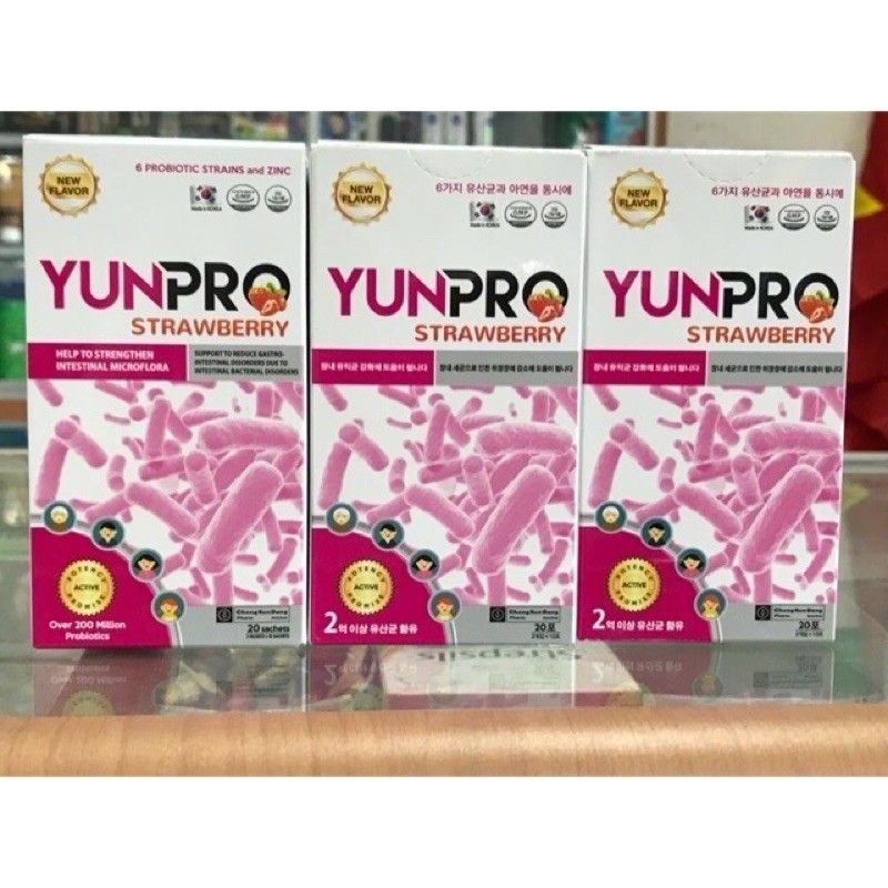 Men tiêu hóa Yunpro 10gói