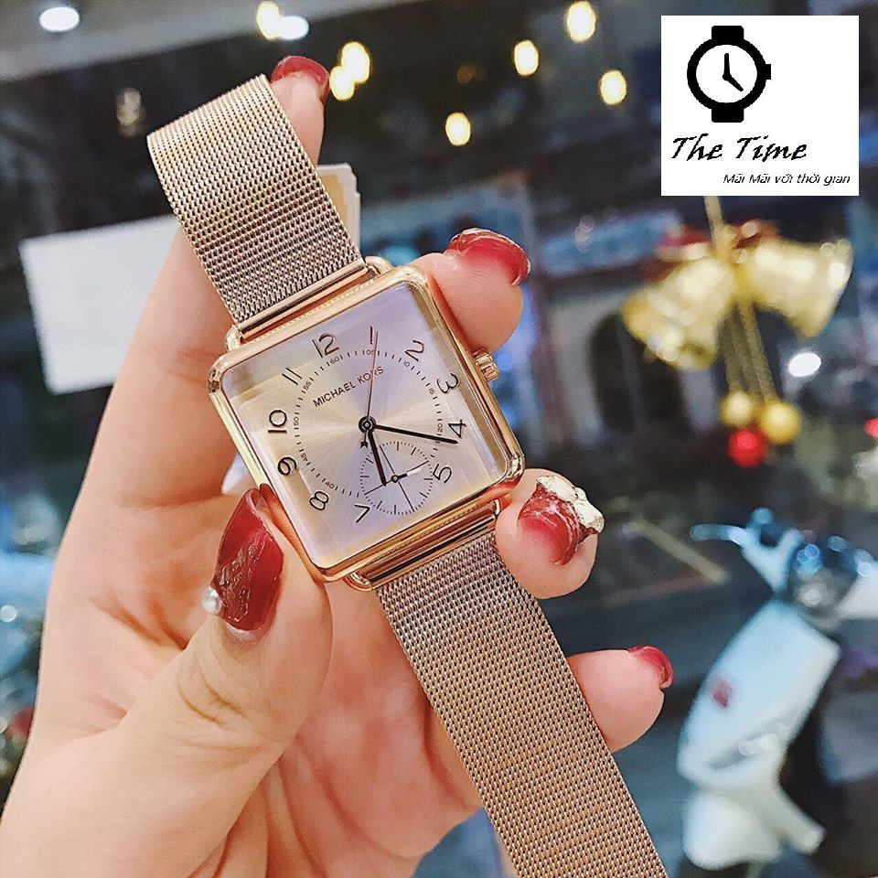 ( Sẵn 2 màu ) Đồng hồ nữ MICHAEL KORS MK3663 &amp; MK3664 Case 31mm. 5ATM