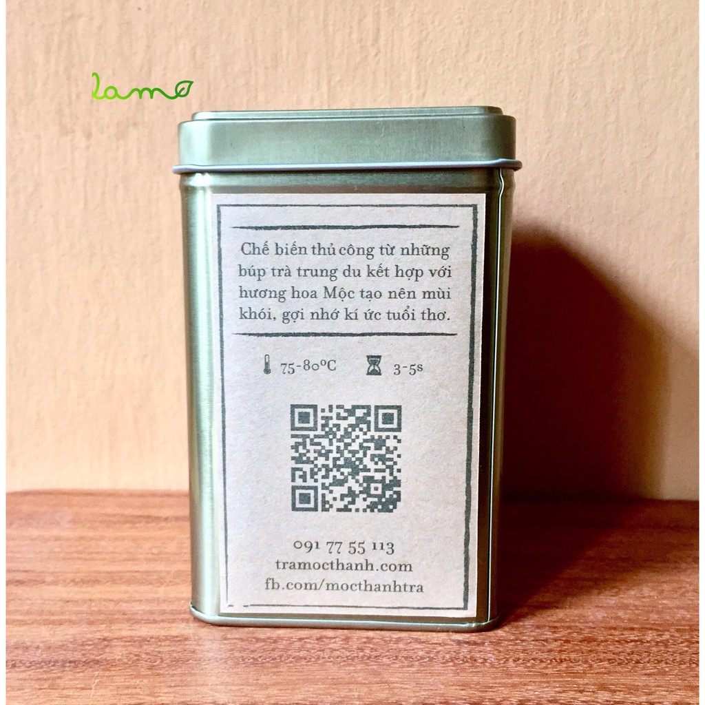 Trà Ô long Lam chiều 70gr (Mộc Thanh) – Chống oxy hóa – Tăng sức đề kháng – Cân bằng đường huyết - Oorganic Olong tea