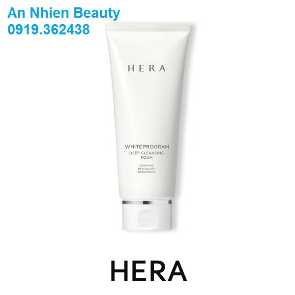 Sữa rửa mặt Hera White Program Deep Cleansing Foam 50ml