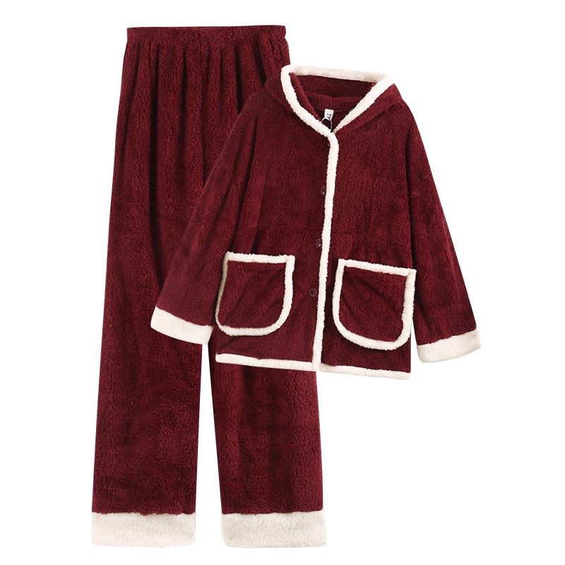 (Sẵn)RDER_ Bộ Ngủ Bông Đỏ Giáng Sinh N33 | BigBuy360 - bigbuy360.vn