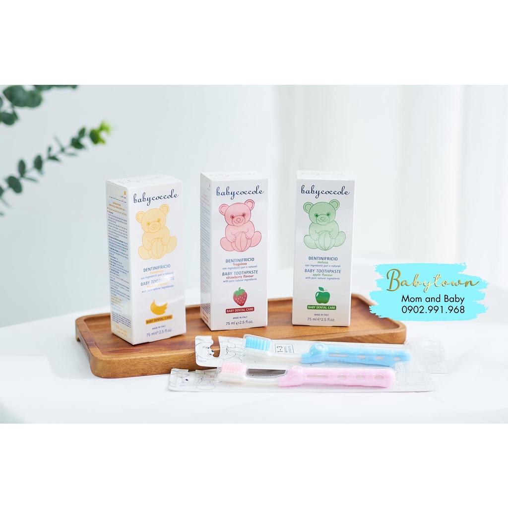 Kem đánh răng cho bé Babycoccole 12m+ (tuýp 75ml)