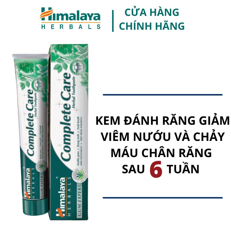 Himalaya Complete Care Toothpaste Kem đánh răng bảo vệ nướu 100g