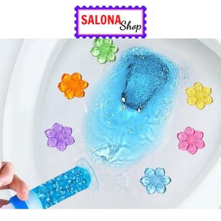 Khử khuẩn bồn cầu hình hoa,diệt khuẩn toilet