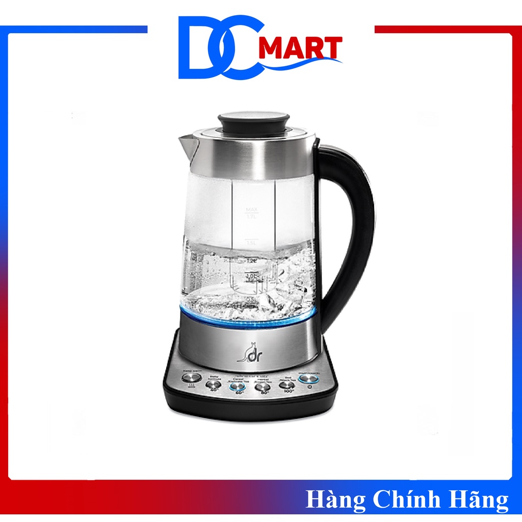 Bình đun nước thông minh, pha sữa, lọc trà Dreamer SMART KETTLE DK-S17D/W - Hàng Chính Hãng