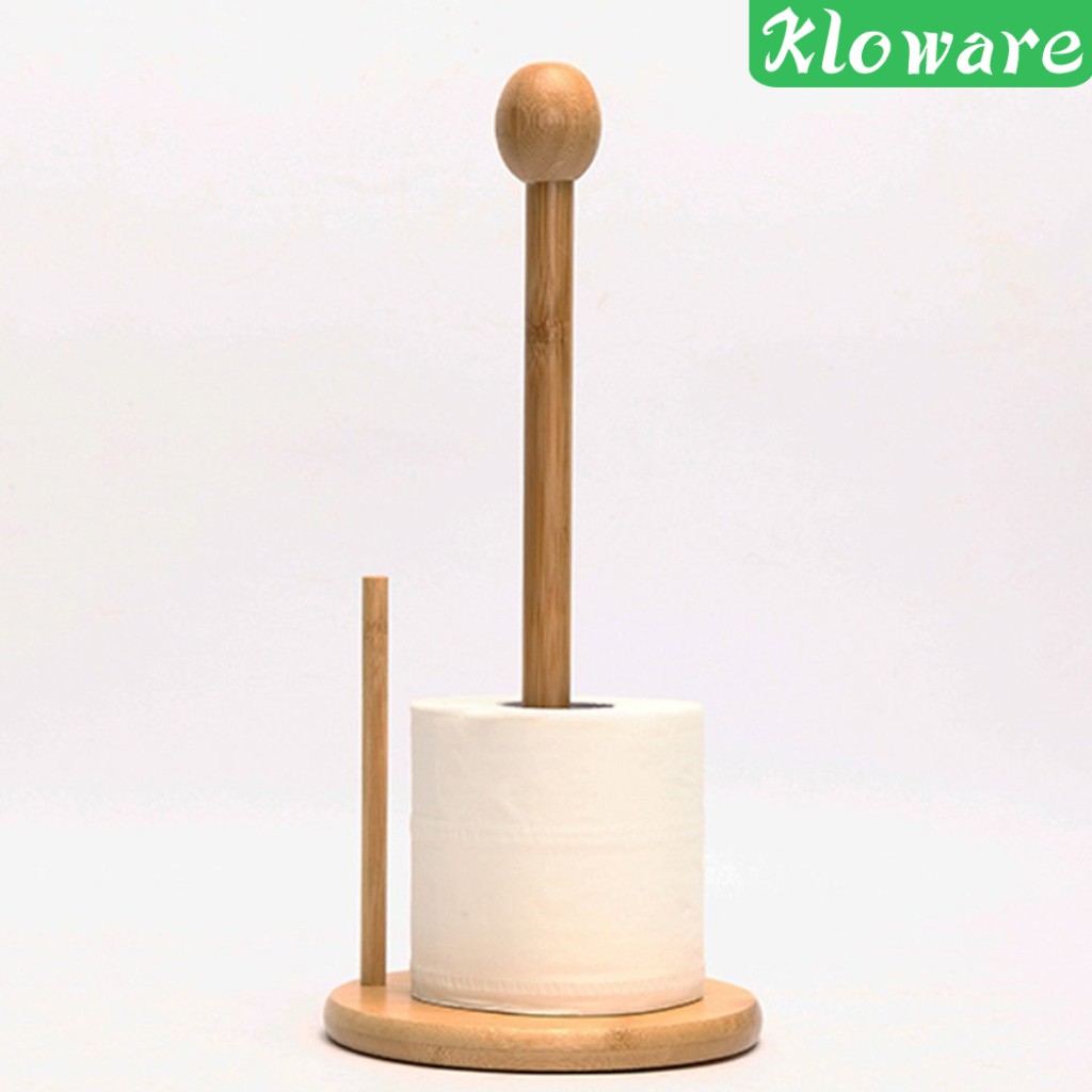 Giá Đỡ Cuộn Giấy Vệ Sinh Bằng Gỗ Tre Tiện Lợi Dành Cho Phòng Tắm