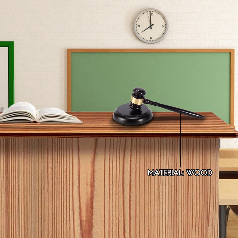 Búa Hút Rốn Bằng Gỗ Có Âm Thanh Cho luật sư Thẩm Phán