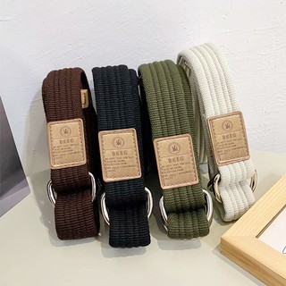 Thắt Lưng Vải Canvas Thời Trang Unisex