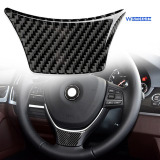 Khung Sợi Carbon 3d Trang Trí Vô Lăng Xe Hơi Bmw 5 Series 528 11-17