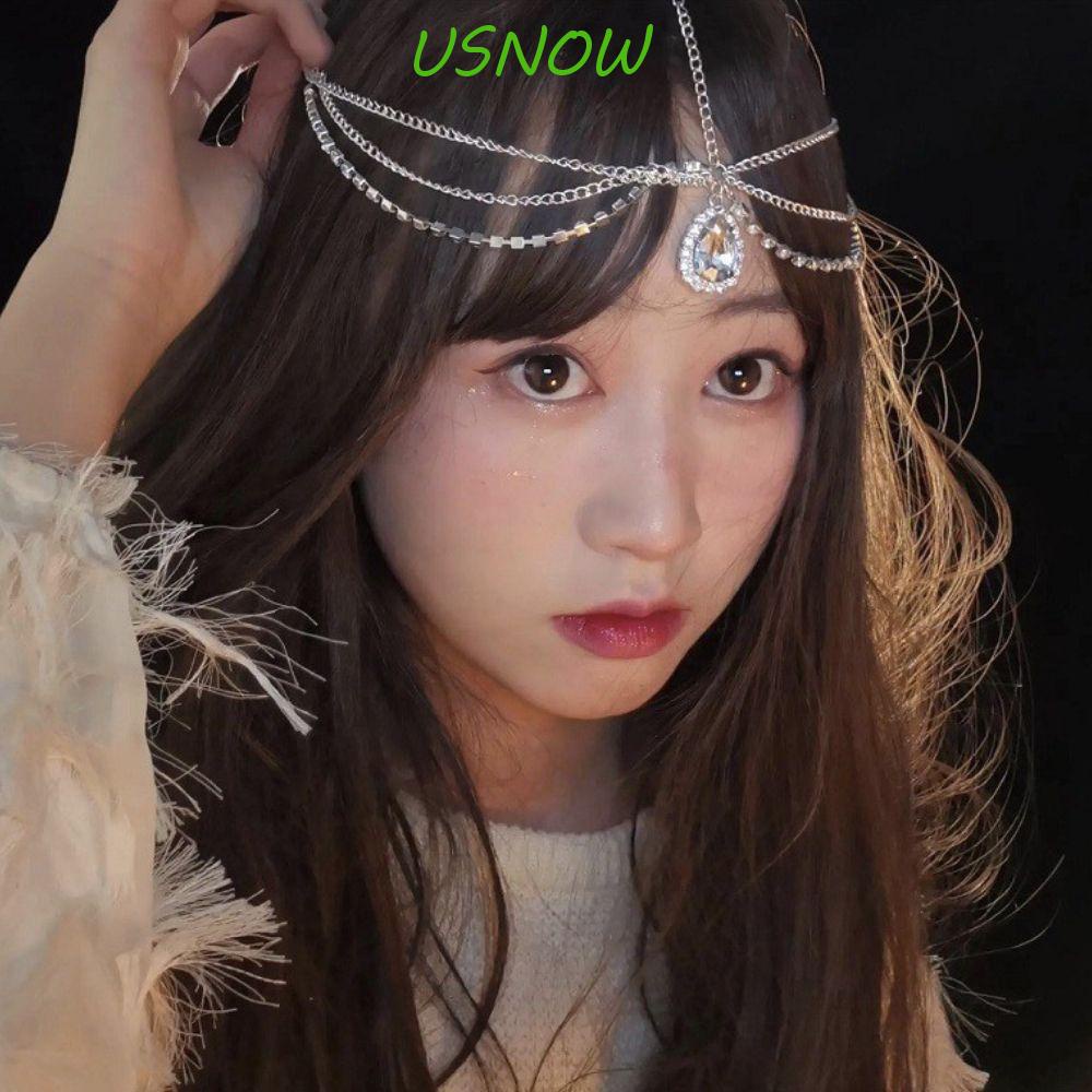 Băng Đô Chuỗi Xích Phong Cách Bohemian Thời Trang Sang Trọng Cho Nữ