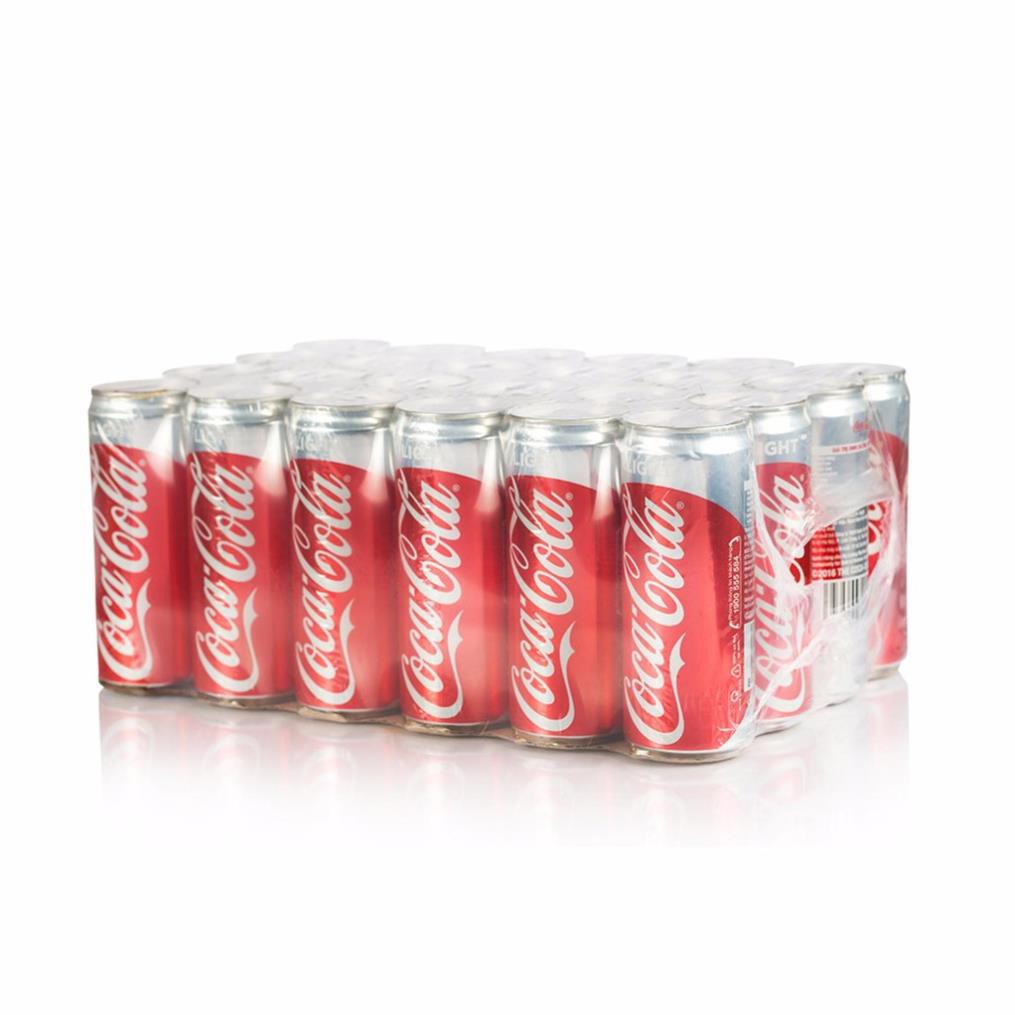 Coca-Cola Lon Vị Nguyên Bản  330ml