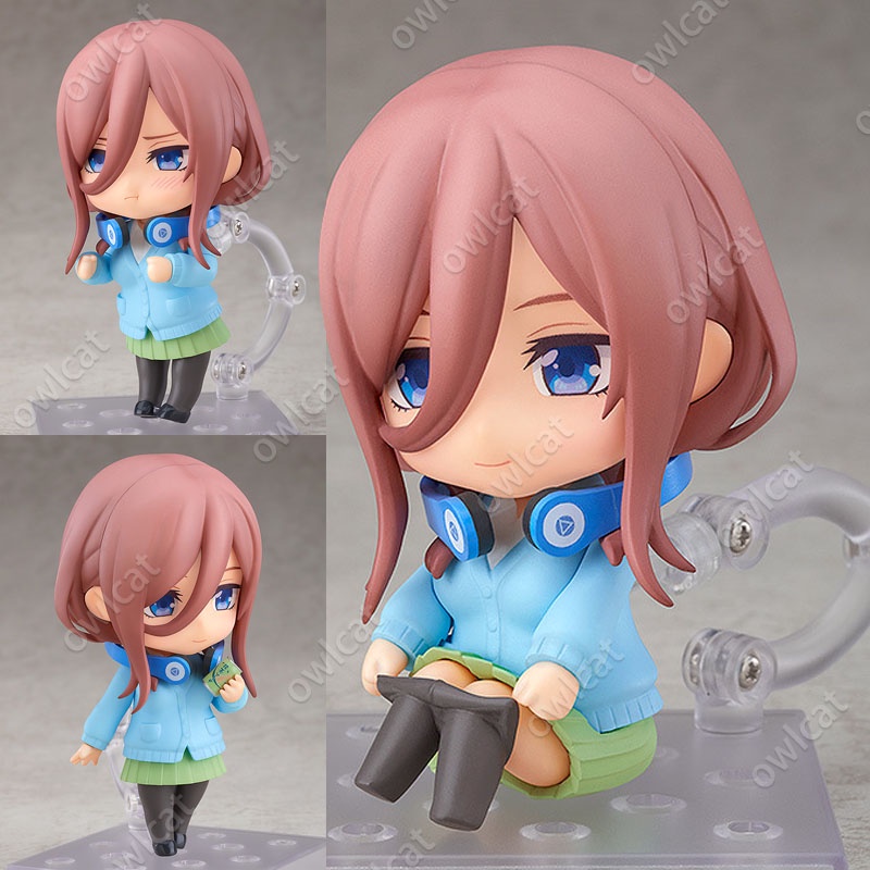 Mô Hình Nhân Vật Miku Đẹp Mắt Sống Động Nendoroid Mô Hình Nhân Vật Nakano Miku 10cm Đáng Yêu