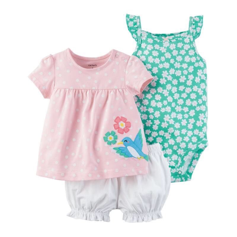Freeship 99k toàn quốc_,Set Carter 3pcs nguyên móc bé gái