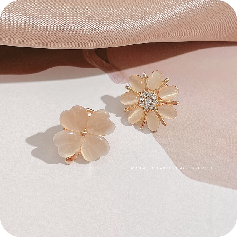 Ghim Cài Áo Đính Đá Opal Chống Chói Thời Trang Chất Lượng Cao