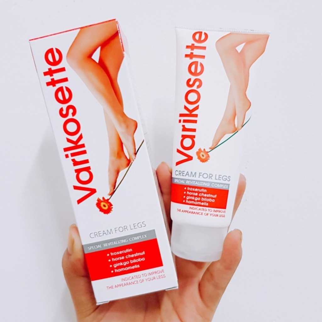 Kem Giãn Tĩnh Mạch Varikosette For Legs Special Complex 75ml Của Nga Chống Giãn Tĩnh Mạch
