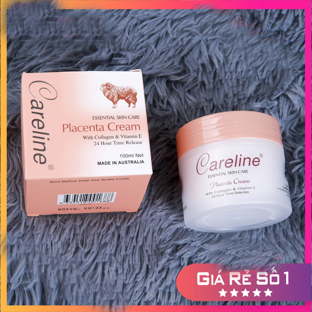 Kem dưỡng da nhau thai cừu Úc Careline Placenta Cream