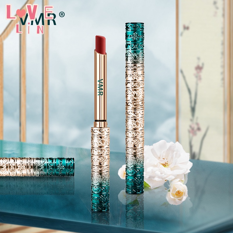 Son Môi Màu Lì Vỏ Chạm Khắc Phong Cách Trung Hoa Dành Cho Nữ Sinh