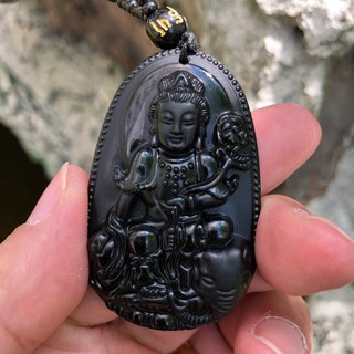 Dây Chuyền Nam, Vòng Cổ Phat Phong Thuỷ - Bồ tát Hộ Mệnh Cho 12 Con Giáp  TẶNG 1 VÒNG ĐEO TAY
