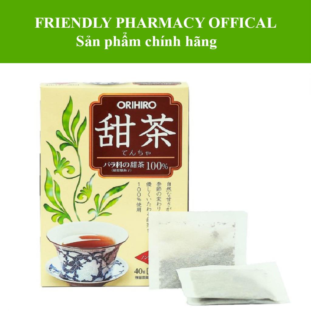 Trà Tencha Orihiro chống lão hóa, giúp da luôn hồng hào, giảm cholesterol (20 túi lọc)