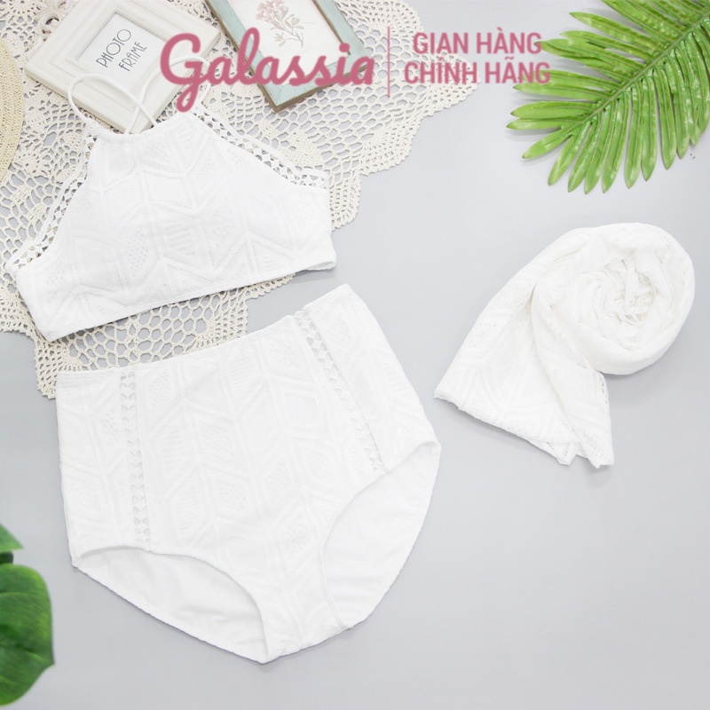 Đồ bơi nữ kín đáo bikini đi tắm biển 2 mảnh đẹp chính hãng Galassia