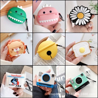 Protective Case Compatible for Airpods Pro/3 earphone charging case protective case with cute cartoon pattern soft silicone