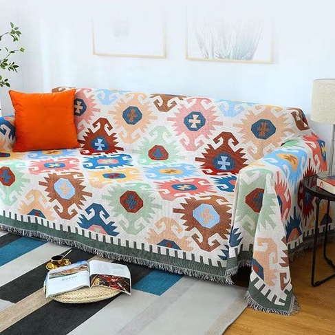Vỏ bọc ghế sofa hai mặt chất liệu dày dặn phong cách châu âu