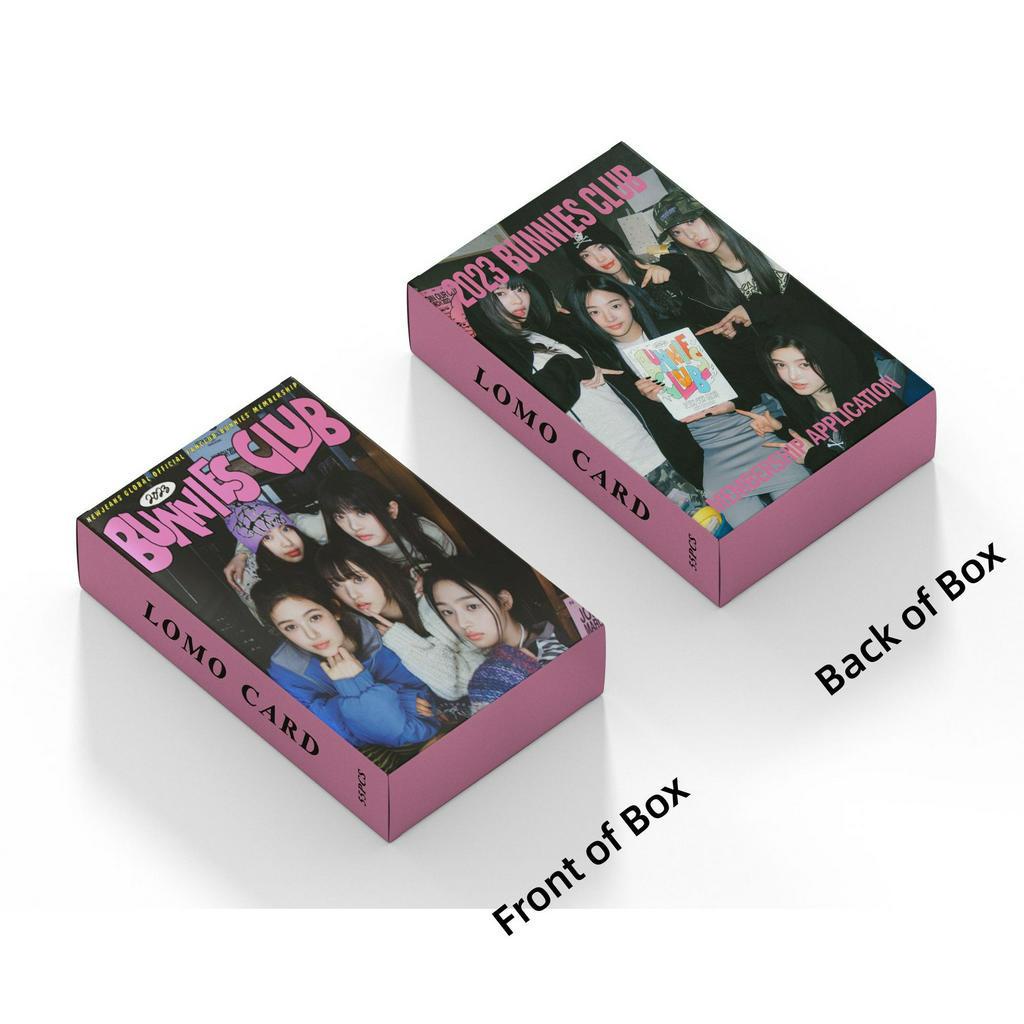 54 Lomo Card bo góc NewJeans Bunnies Club Album cửa hàng kpop Gumihoo