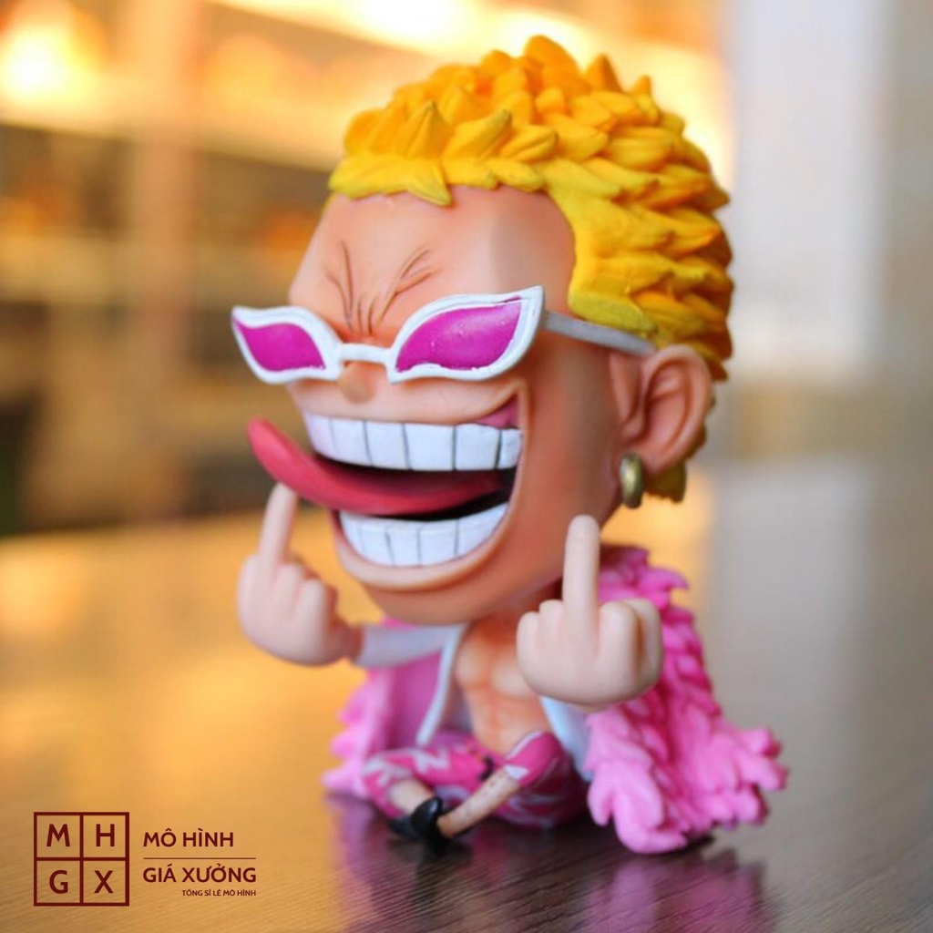 Mô hình Donquixote Doflamingo One Piece Cao 10cm - Tượng Figure Vua Hải Tặc