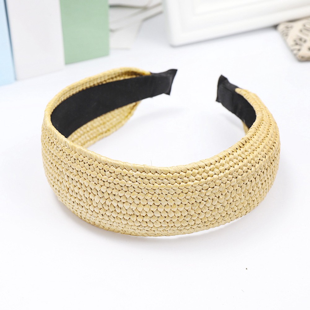 Băng đô dây bện thời trang nữ mùa hè đi chơi biển J03