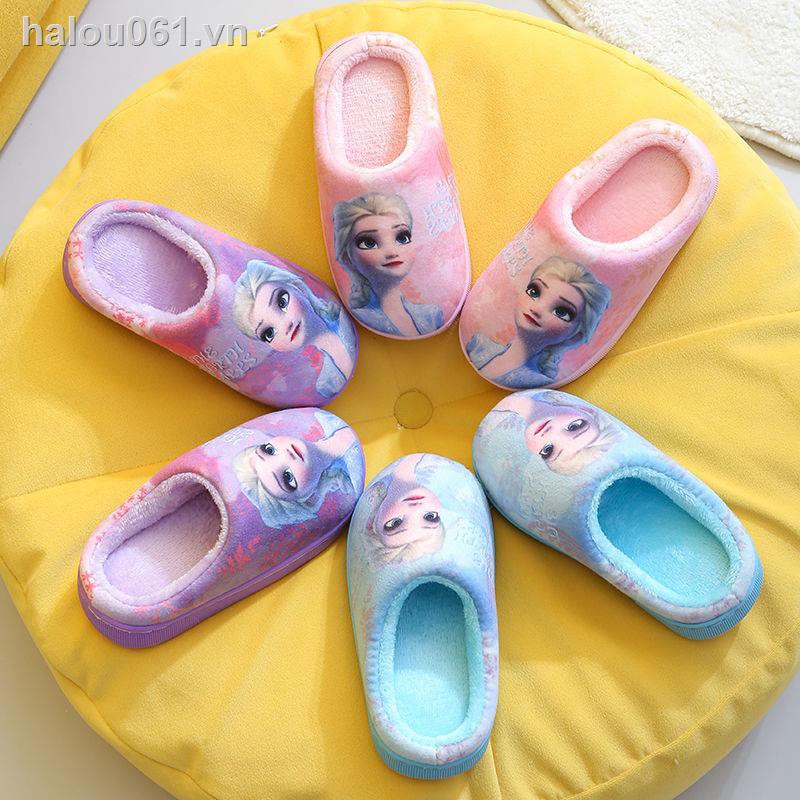 Dép Bông Đi Trong Nhà Chống Trượt Dễ Thương Cho Bé