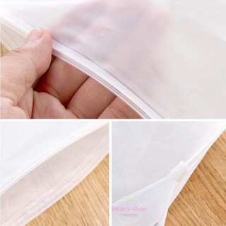 (SỈ) 100 TÚI ZIP LỤA CHÂN KHÔNG-TÚI ZIP LỤA MỜ KHOÁ KÉO
