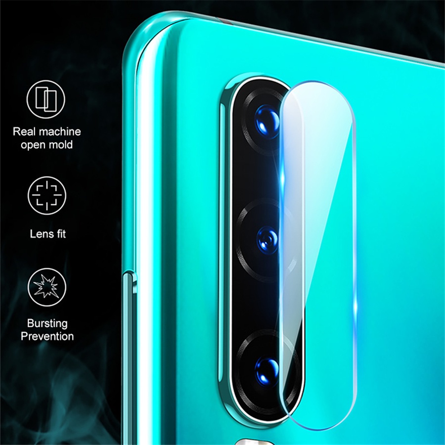 3 In1 Oppo F11 A9 F5 F7 F9 A53 A93 A15 A15s Reno 5 4G a3S A5 AX5 A5S AX5s A7 A12 Pro 9D Full Glue Tempered Glass +  Back Screen Protector Film + Camera Lens Protector