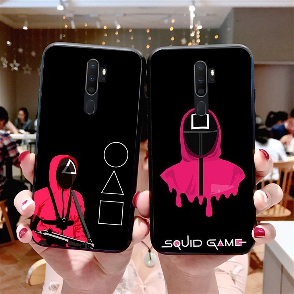 [SALE OFF]ỐP LƯNG OPPO A5 2020-OPPO A9 2020 IN HÌNH SQUID GAME CỰC HOT HÀN QUỐC