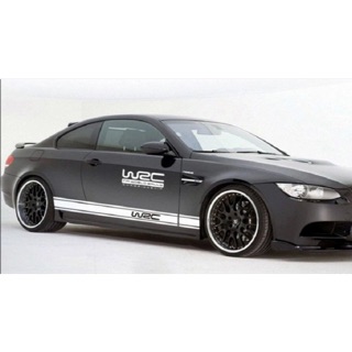 Tem dán sườn xe phong cách WRC