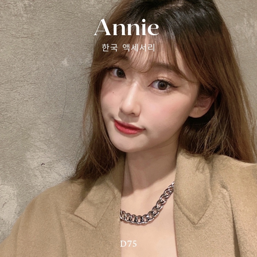 Dây chuyền mắt xích unisex dành cho nam nữ ANNIE - D75