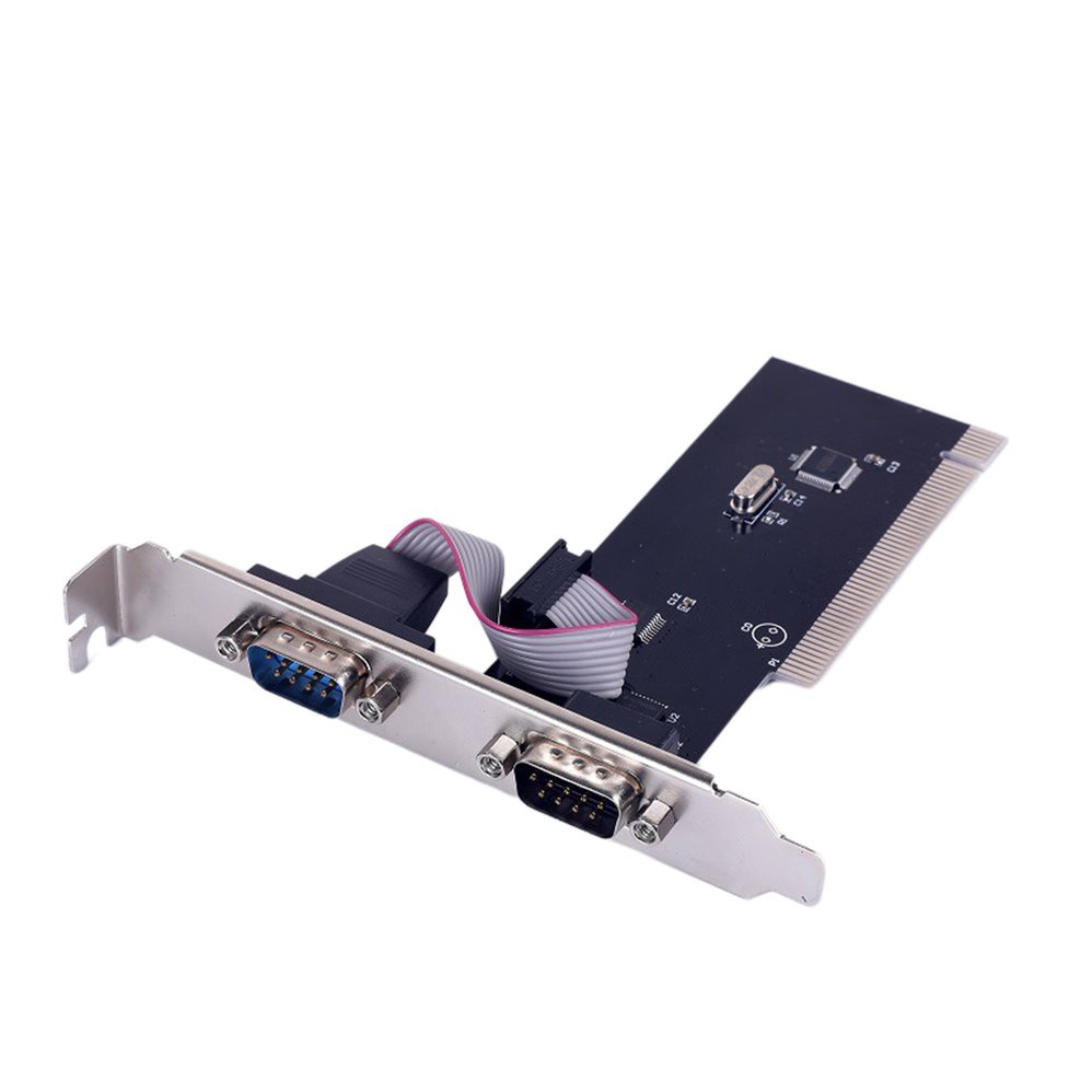 Card Chuyển Đổi 2 Cổng Pci Serial Rs232 Db9 Hỗ Trợ Máy Tính | BigBuy360 - bigbuy360.vn